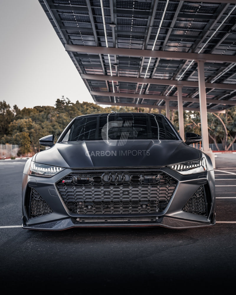 Audi RS6/RS7 C8 Carbon Fiber Front Lip 2020-2024