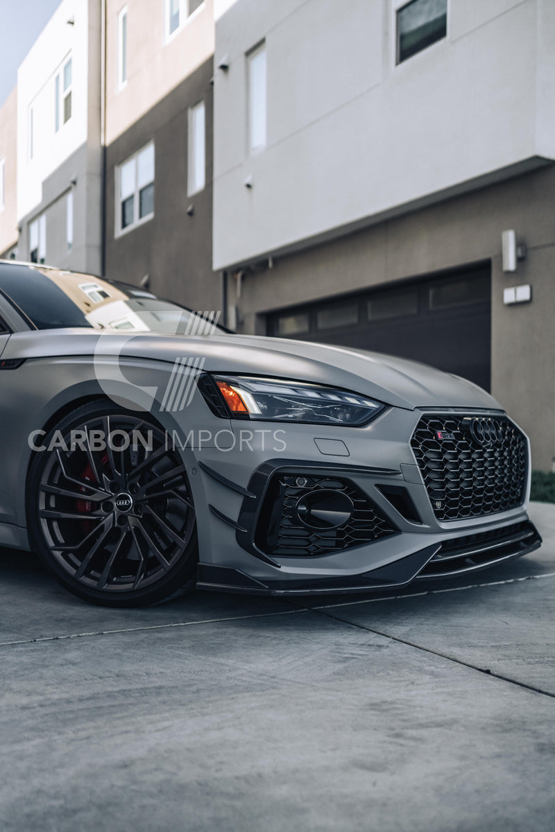 Audi RS5 2020-2024 B9.5 Carbon Fiber Front Lip