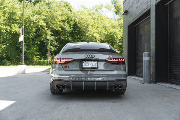 Audi S4 / A4 S-Line 2020-2024 B9.5 Carbon Fiber Diffuser