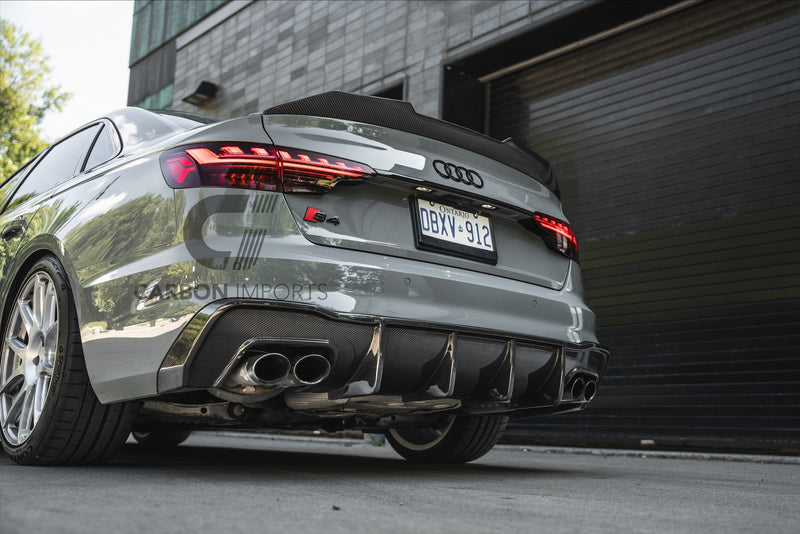 Audi S4 / A4 S-Line 2020-2024 B9.5 Carbon Fiber Diffuser