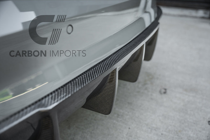 Audi S4 / A4 S-Line 2020-2024 B9.5 Carbon Fiber Diffuser