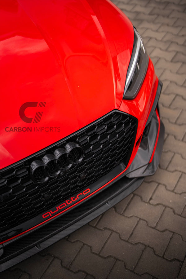 Audi RS5 2017-2019 B9 Carbon Fiber Front Lip