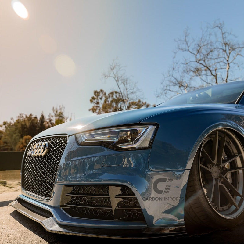 Audi RS5 B8.5 Carbon Fiber Front Lip 2013-2016