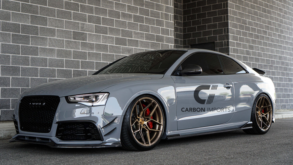 Audi Rs5 2013 2016 B8 5 Carbon Fiber Front Fog Canards Carbon Imports